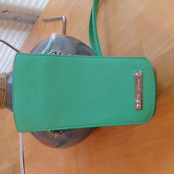 Betsey Johnson Green Goddess Crossbody NWT